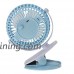 Portable Clip On Personal Fan USB Rechargeable Battery Operated Mini Desk Desktop Table Electric Fan for Stroller Office Room Outdoor Traveling Picnic  360¡ã Rotation  Adjustable Speed - B07BT2163G